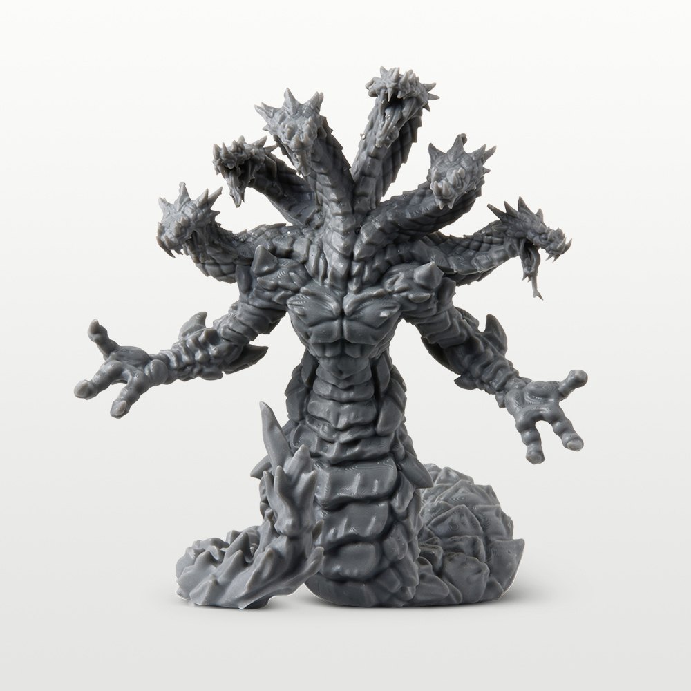 Pieza impresa en resina Alpha Model de Formlabs